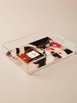 Acrylic Art Tray, Perfume Edition