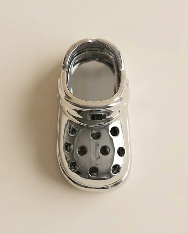 The Chrome "Croc" Statement Ashtray