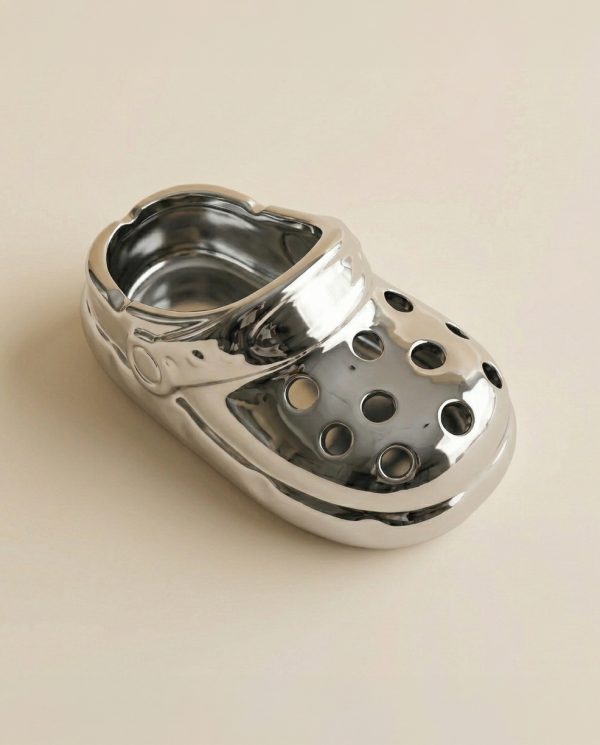The Chrome "Croc" Statement Ashtray