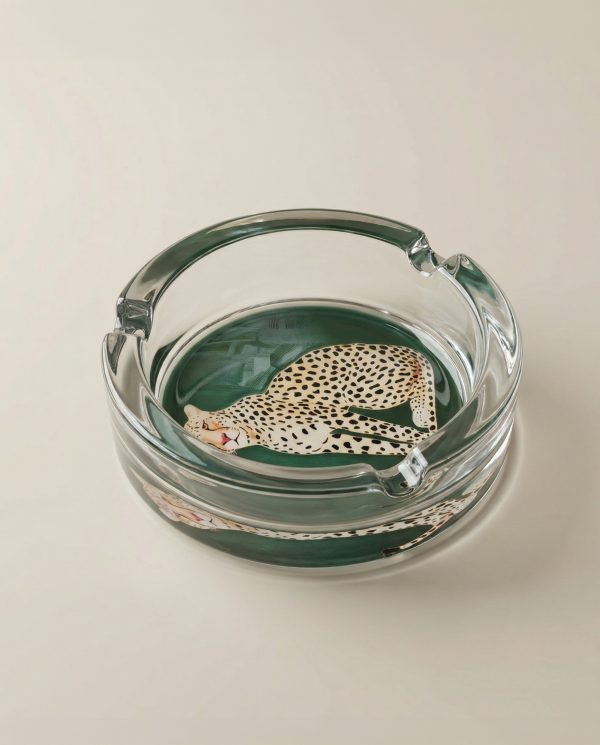 The Cheetah Glass Statement Piece
